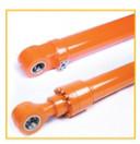 China Hitachi hydraulic cylinder excavator spare part ZAX450 boom , arm ,bucket , wholesale