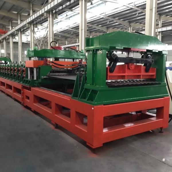 Drain Culvert Corrugated Steel Silo Roll Forming Machine With Arch Curving
