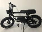 500w 9.6Ah 40kmh 20 Inch Fat Tire Ebike Bicycle Cargo Double Batteries Folding