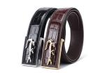 Dongguan factory direct supply genuine alligator belt crocodile leather men's