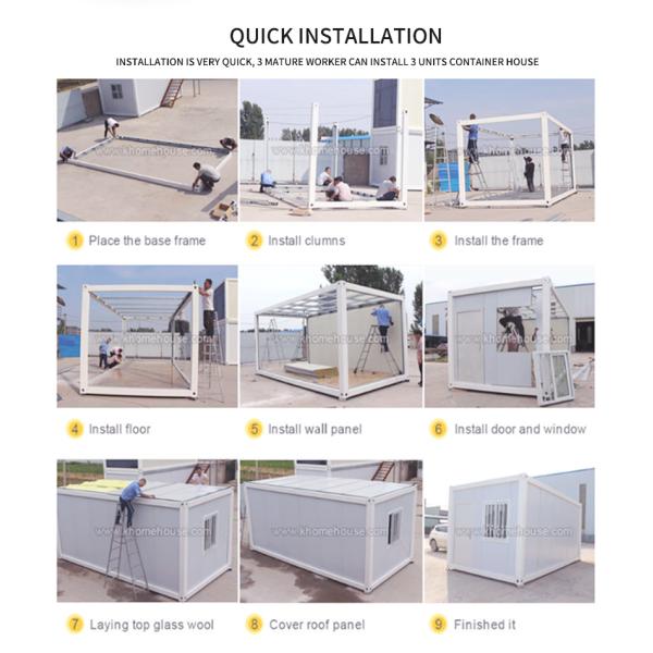 Modular Container Van House Flat Pack Tiny Homes Buildings