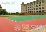 Water Base Rubber Basketball Court Outdoor Floor Easy Installation High
