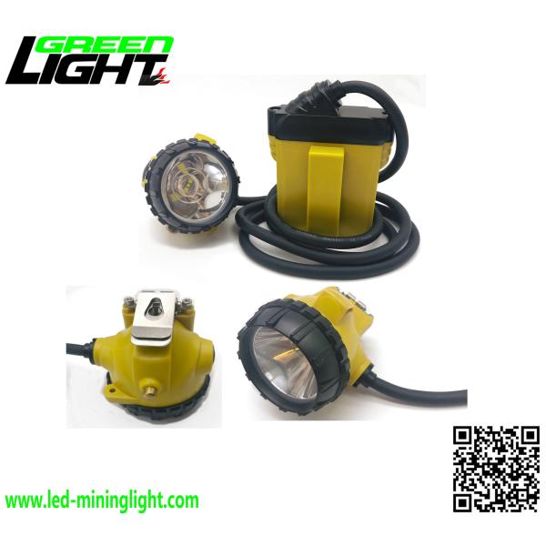 25000 Lux 10.4Ah Underground Coal Mining Lights 3W With Low Power Warning Function
