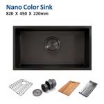 32 Undermount Stainless Steel Sink , 82x45 Brushed Stainless Steel Undermount