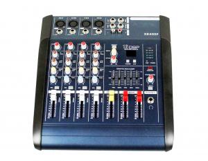 China Professional Audio Mixer SD card interface  , 4 channel audio mixer XR400F wholesale