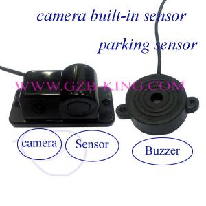 China camera built-in sensor( 2 in 1) rear view parking sensor system with buzzer wholesale
