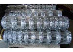 China Galvanised Rural Farm 200m Roll Woven Wire Field Fence wholesale