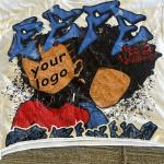 Streetwear Custom Logo Dtg Printing Design Short Sleeve Mens Graphic Cut and Sew