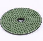 Grit 100# Wet / Dry Diamond Polishing Pads For Granite Floor
