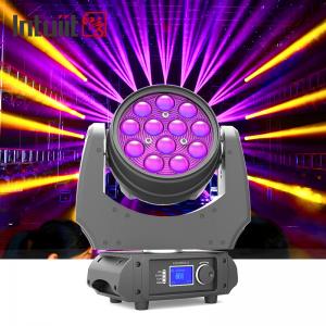 China Wide Angle 5-60 degree Zoom Wash Moving Head 12*10W RGBW 4-in-1 DMX LED Moving Head light on sale