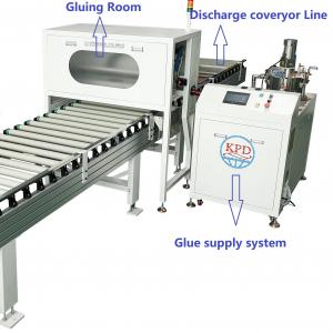 China 220V Sandwich Panel Glue Spray Machine PU Spreader Pur Dispensing Machine Glue Applicator wholesale