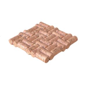 China 8&quot; X 8&quot; Wine Cork Trivet Hot Pad Placemat Heat Insulation Innoxious wholesale