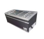 Seafood Fish Glass Door Display Freezer Low Temperature Commercial