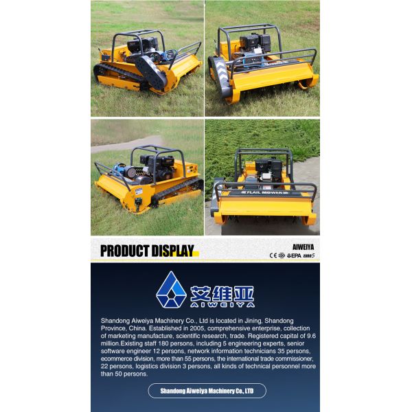 US Spot Professionally Made and Easy to Operate Household Efficient Intelligent Robot Garden Lawn Mower gasoline Flail mower
