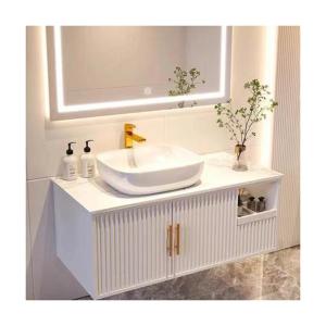 China Germany Apartment Hotel Toilet Wall Hung Bathroom Towel Cabinet with Rectangle Design wholesale