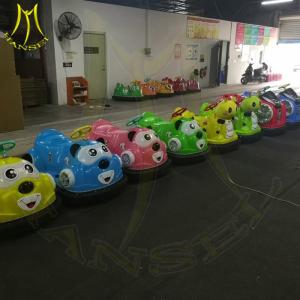 China Hansel hot selling kids ride on battery operated plastic bumper car wholesale