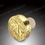 White Polymer Stopper Lid For Wine Liquor Glass Bottle Cap
