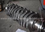 Cow Bones Animal Shredder Machine Double Shaft With Customized Capacity