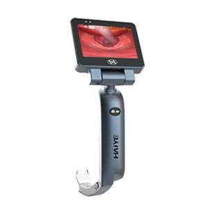 China 3.5 Inch Anti-Fog Waterproof Battery Anesthesia Video Laryngoscope With 8 size Disposable Blades wholesale
