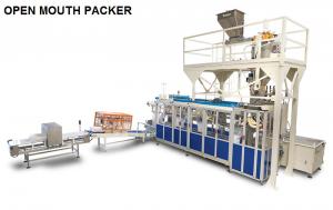China Seed Grain Rice Carbon Steel Granules Bagging Machine Semiautomatic Pellet Bag Weighing wholesale