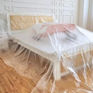 China Free Sample Clear Flexible Pallet Wrap Polyethylene Film For Sofa Bed, Furniture wholesale
