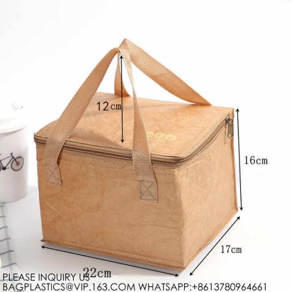 Wholesale Waterproof Portable Durable Custom Logo Thermal Kraft Picnic Cooler