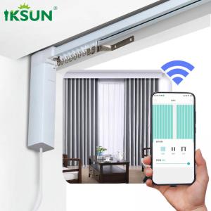 China Wifi Smart Motorized Curtain Track Automatic Remote Control For Bedroom wholesale