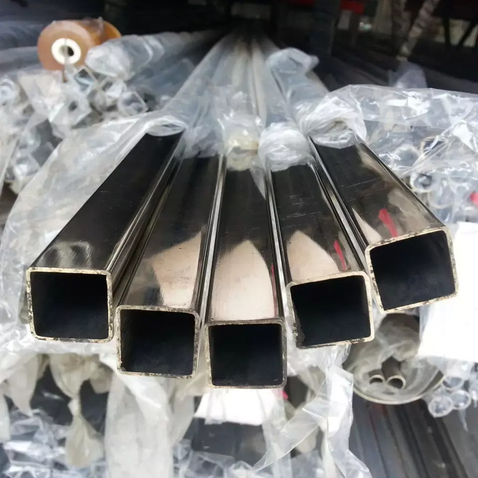 201 304 316 420 Square Round Stainless Steel Pipe EN AISI Standard