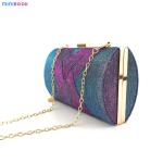 Low MOQ Mix Models Satin Ladies Diamante Party Purses Bridal Handbags For Women