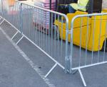 42mm 48mm O.D. Police Stainless Steel Barricade Powder Coating