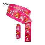 OEM sausage plastic casings food grade casings custom color printing logo