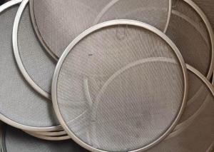 China 50mesh 0.3mm Slot Woven Wire Mesh , Woven Wire Mesh Filter Corrosion Resistance wholesale