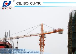 China Counter Weight &amp; Crane Anemometer 6ton Topless Hammerheaded Tower Crane TC5012 wholesale