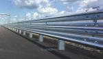 EN1317 Corrugated Highway Guardrail System ISO1461 Zinc Coating High Strength