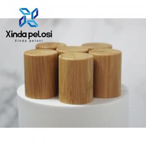 China Wooden Cosmetic Bottle Caps Custom Packaging Eco Portable Recyclable Bamboo Plain Cap wholesale