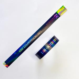 China Glitter Party Shiny Laser Wristbands Fashionable And Eye-Catching Wristband For Events wholesale