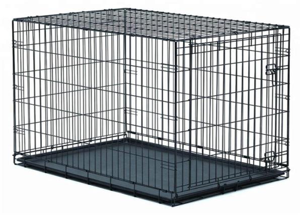 16 PCS Big Dog Large Dog Cage Metal Cage Fence Black 7 Sizes Animal House