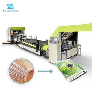 China Deplux Packing Carton Box Machine , 148m/Min Flute Laminator Machine wholesale
