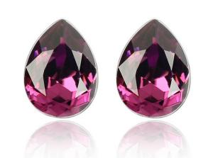 China Austrian crystal earrings - beautiful mood wholesale