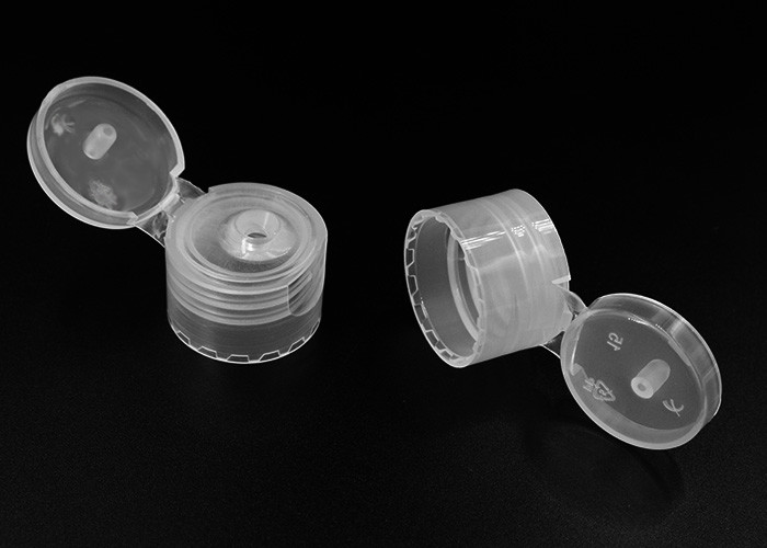 Gloosy Plastic Flip Top Cap In Polypropylene Round General To PET Dia 20 Bottles