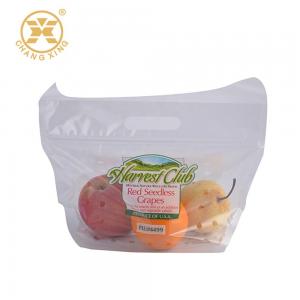 China EXPE PP Plastic 3kg Dry Fruit Packaging Bags Stand Up Pouch With Zipper Vent Holes on sale