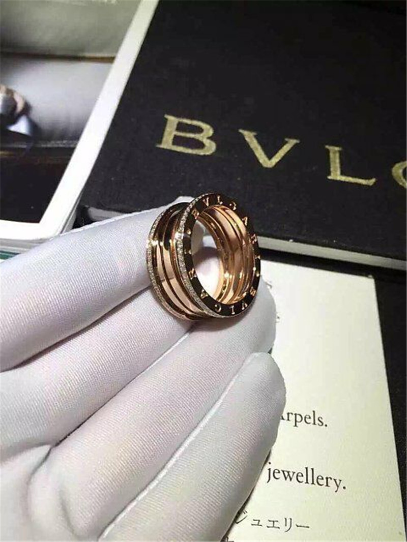 Luxury jewe factory B.zero1 series ring 18k white gold yellow gold rose gold diamond ring