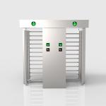 Durable Full Height Turnstile 304 Stainless Steel , Flexible Entrance Gate
