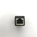 Cat5e Cat6 RJ45 Female To Female Adapter , Internet Cable Extension Connector