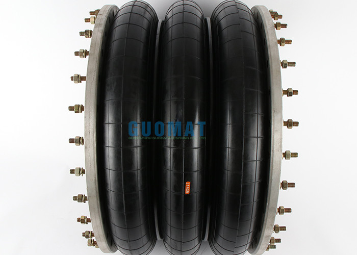 87987 Triple Convoluted Air Spring With Connection F2 Model 322 MAX OD 310 MM