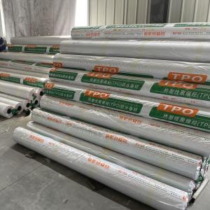 China Thermoplastic Polyolefin TPO Single Ply Roofing Membrane Waterproof Membrane wholesale