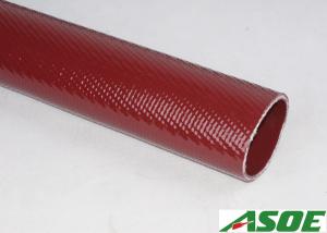 China Abrasion Resistant 4 Inch TPU Layflat Hose With Steel Concrete Hose Couplings wholesale