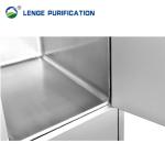 Flat Top Stainless Steel Furnishing Eight Door Cabinet With Lock