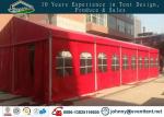 Red color 10x40m aluminum frame wedding party tent marquee party tent