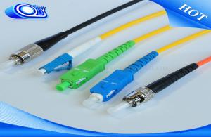 China Multimode Duplex Fiber Optic Patch Cord Jumper 0.9mm/2.0mm/3.0mm wholesale